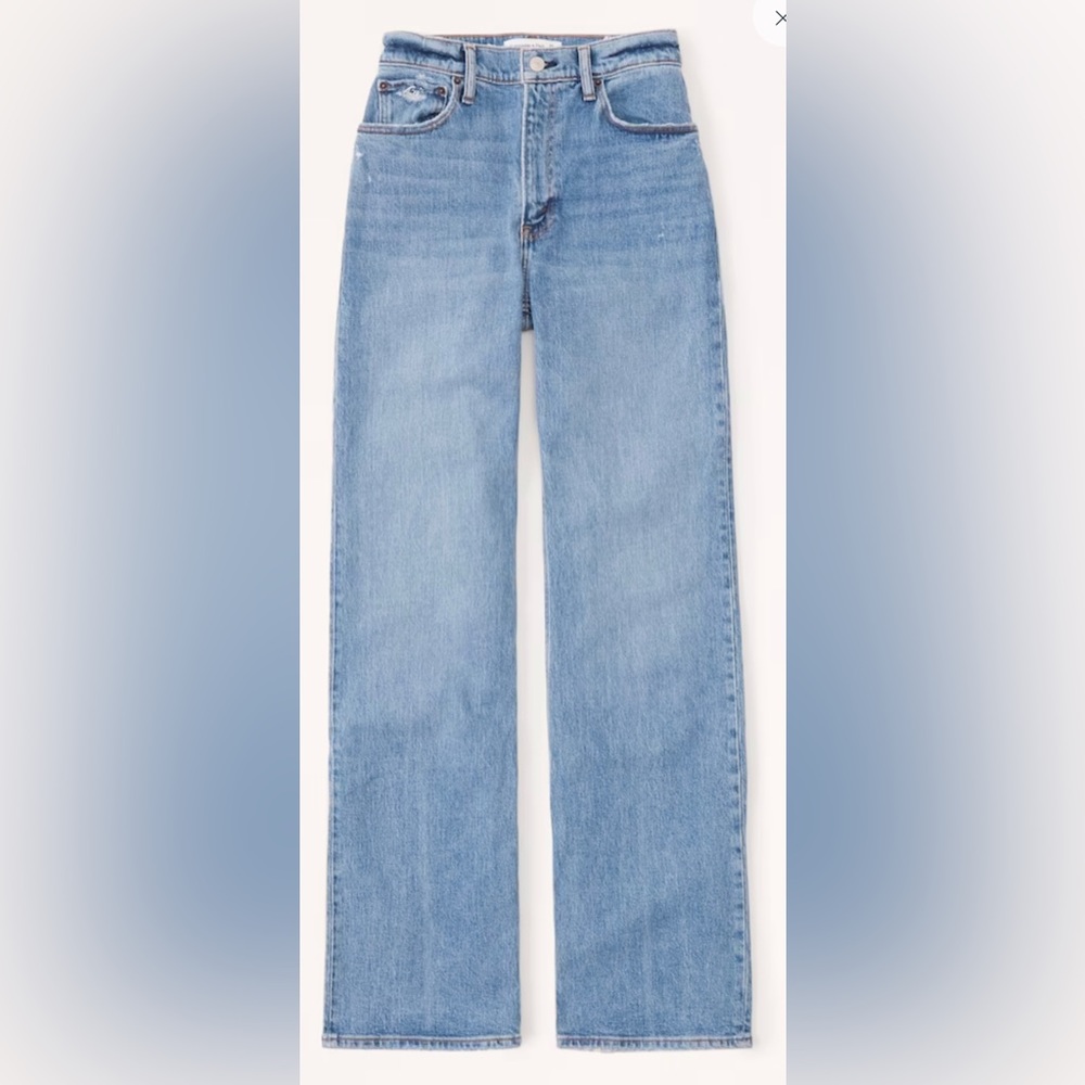 Abercrombie High Rise 90s Relaxed Jean